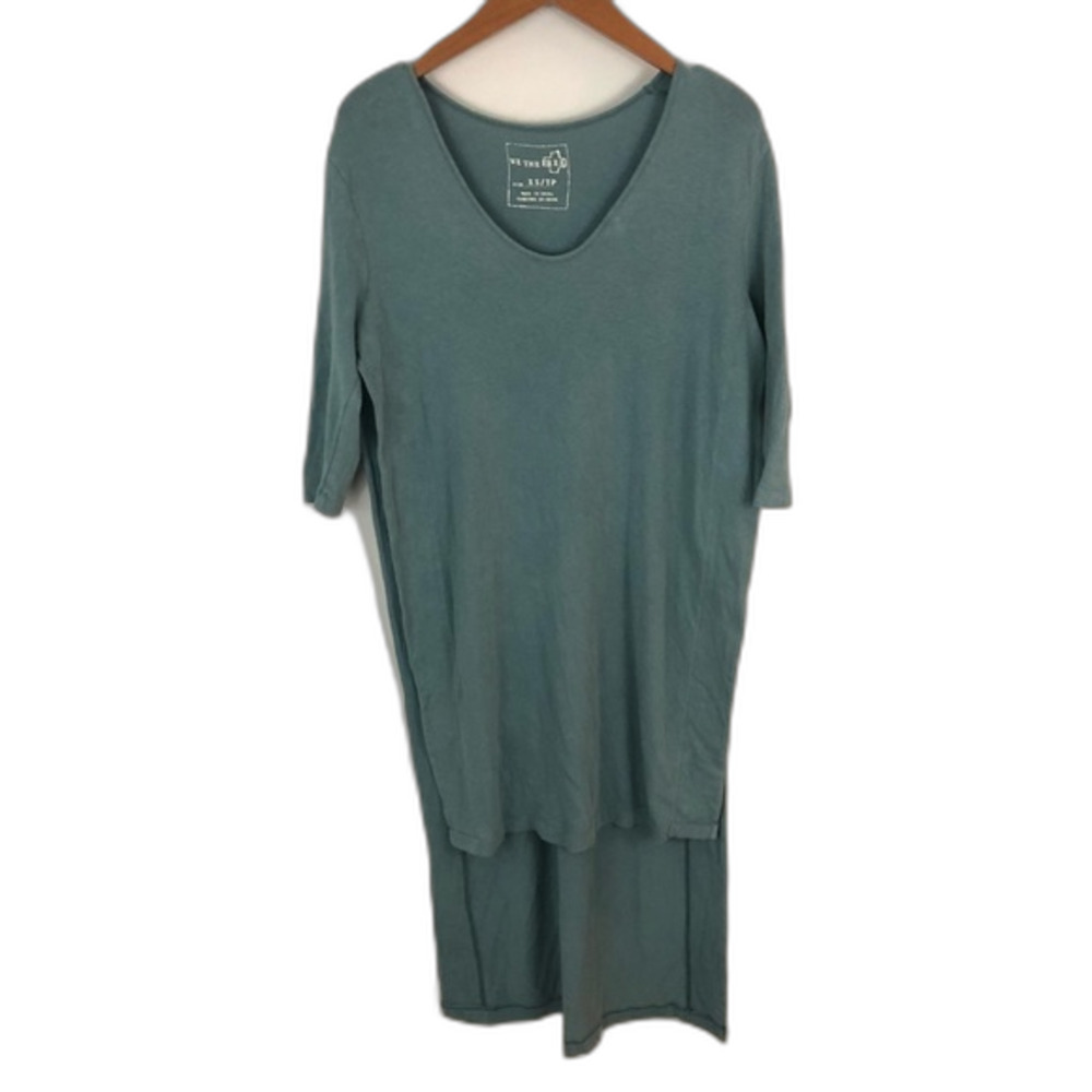 We The Free For Free People Side Slit Tunic Top Size XS